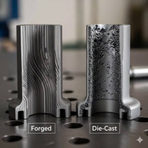 Forged facets vs. die-cast facets