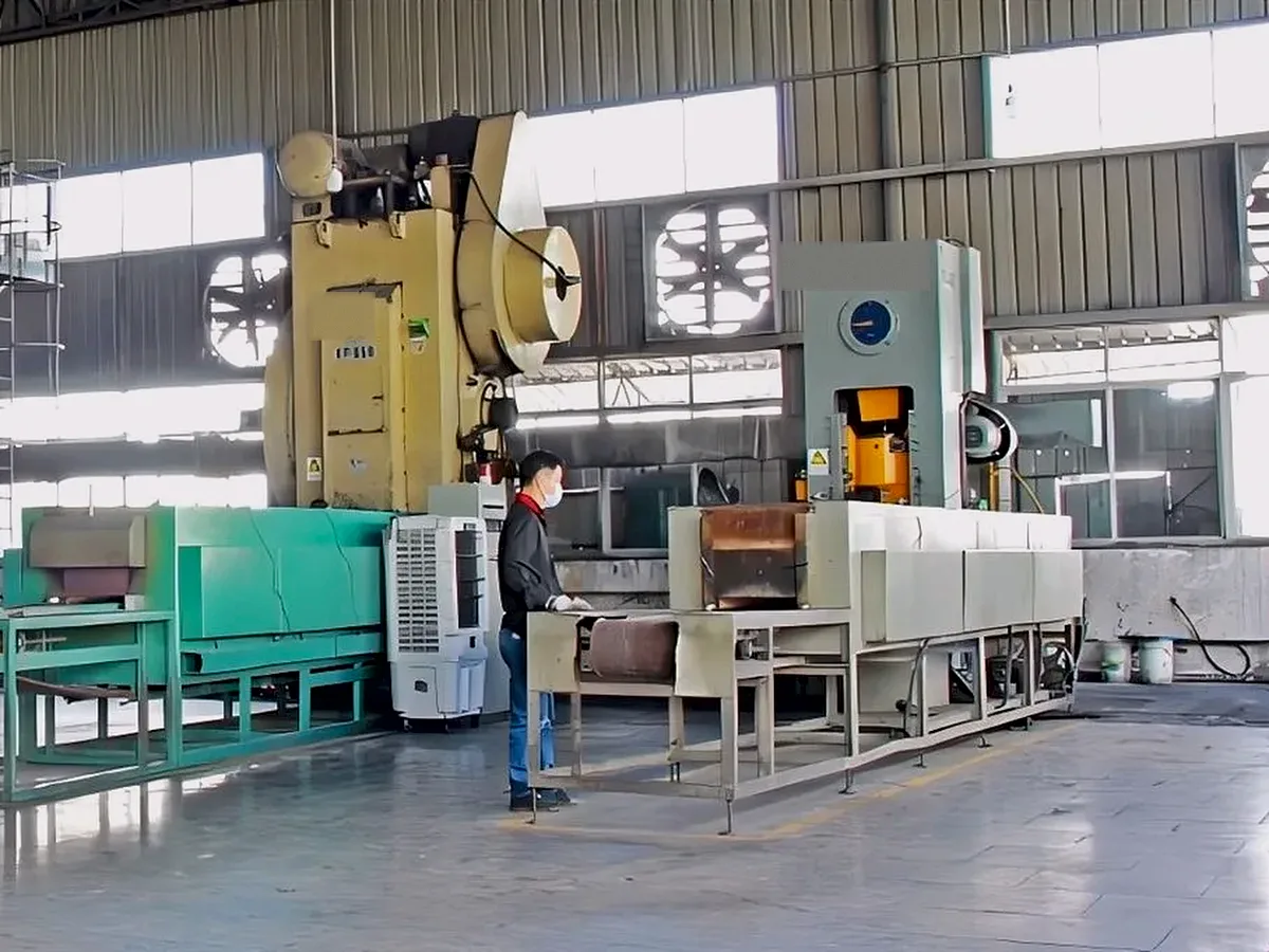 aluminium forging production line
