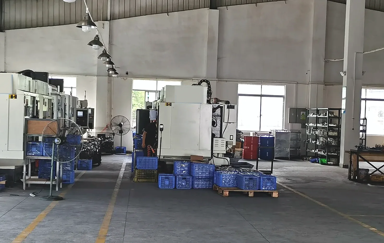 aluminum forging factory workshop