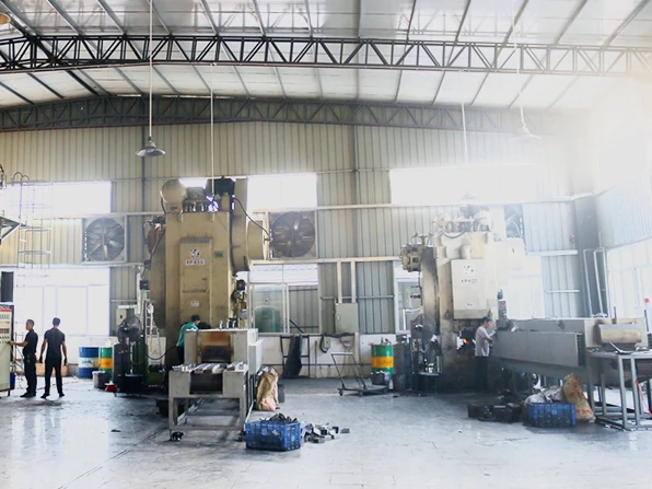 Aluminum forging workshop — 300–2500T press line at XPF factory, Shenzhen