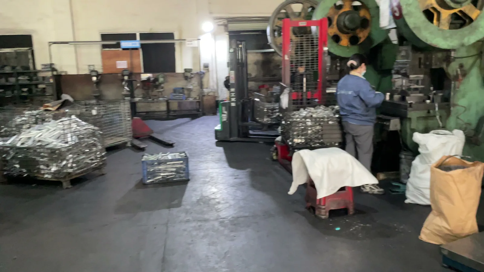 Aluminium forging workshop with press line at XPF, Shenzhen