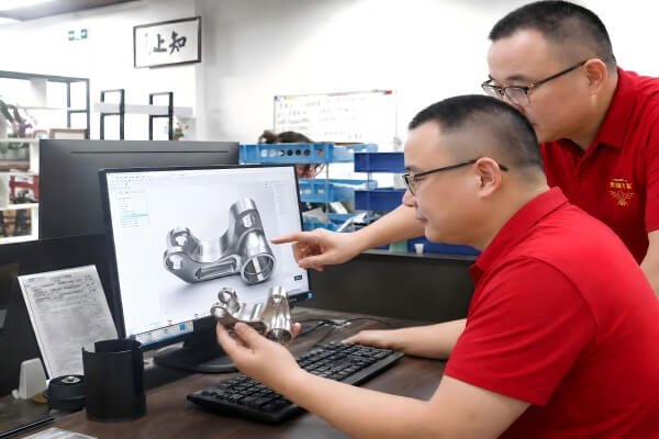 Drawing review and DFM analysis before aluminum forging