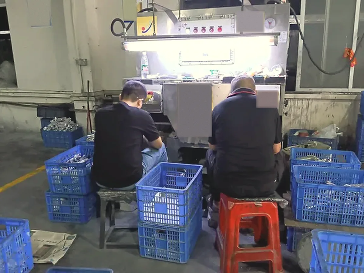 forged aluminium parts inspection
