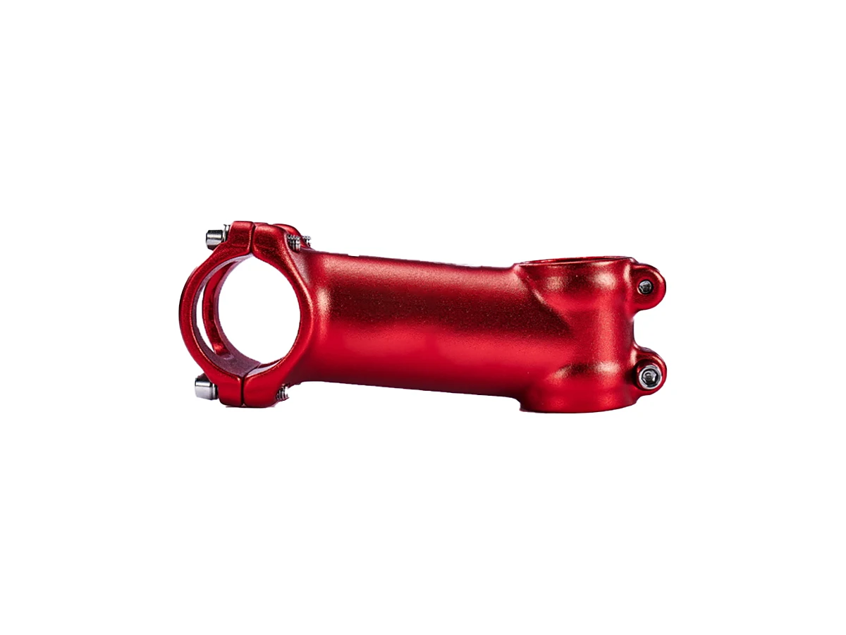 forged aluminum bicycle stem red anodised