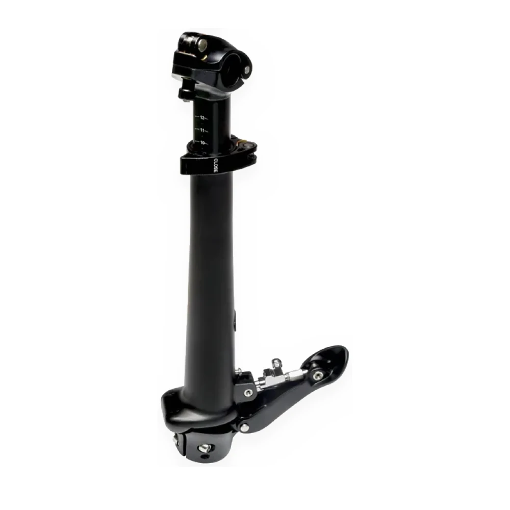Forged bicycle seatpost — two-piece forged aluminium seatpost Ø28.6