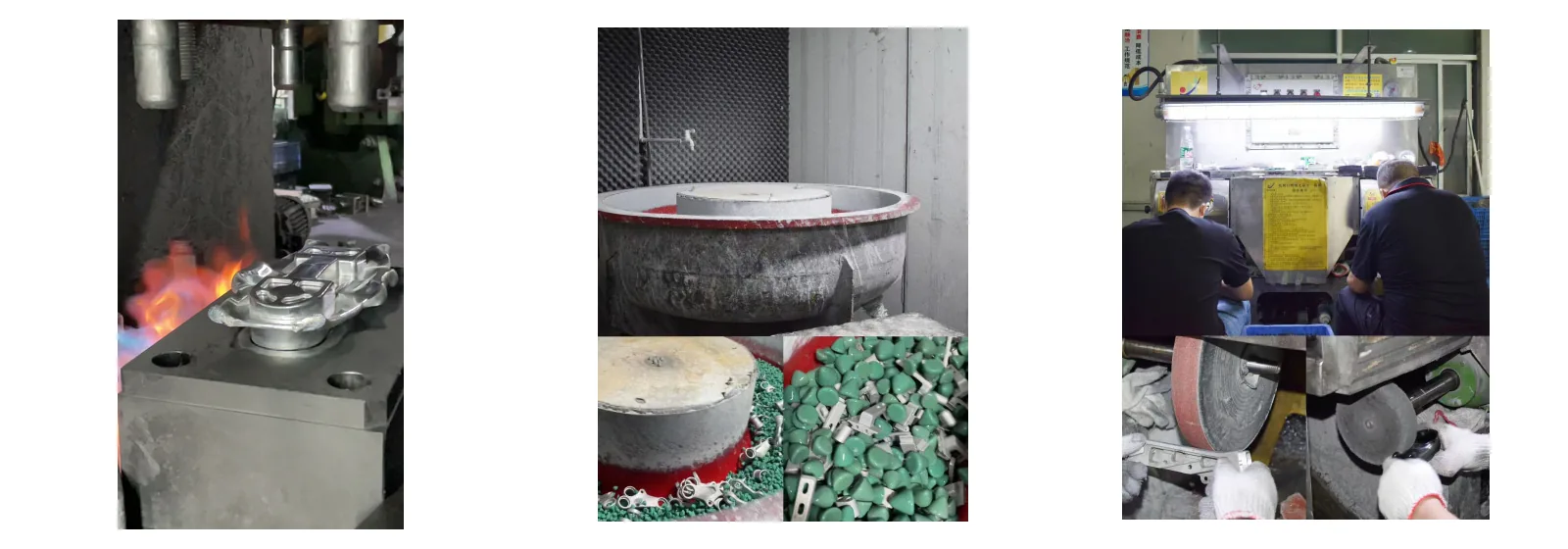 Process chain: hot forging, surface preparation and CNC machining