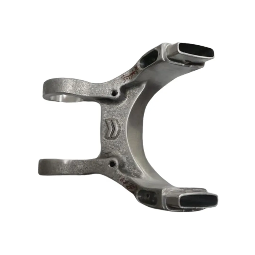 Forged inline skate frame with self-locking mechanism