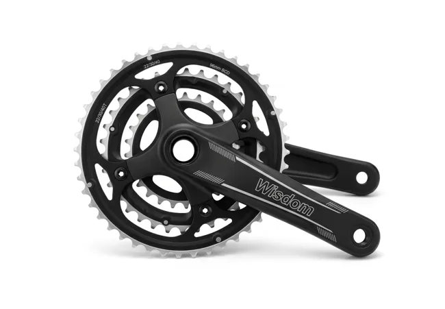 Forged aluminium MTB crankset for OEM brands